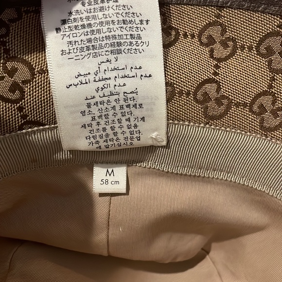 💯 Authentic GG canvas bucket hat - Picture 7 of 7